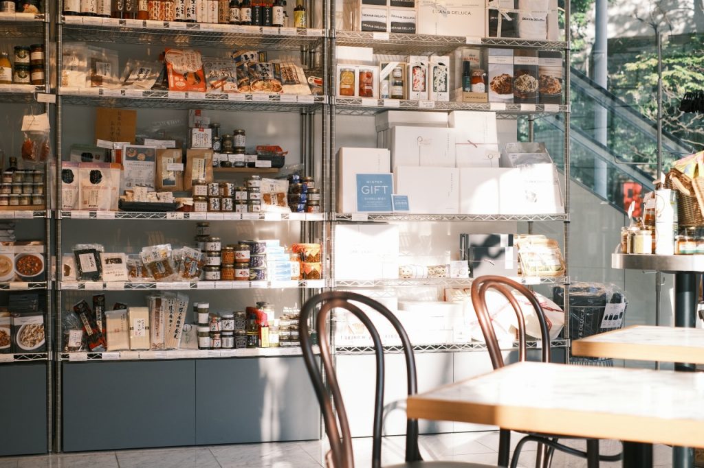 ディーンアンドデルーカ広尾店の店内写真