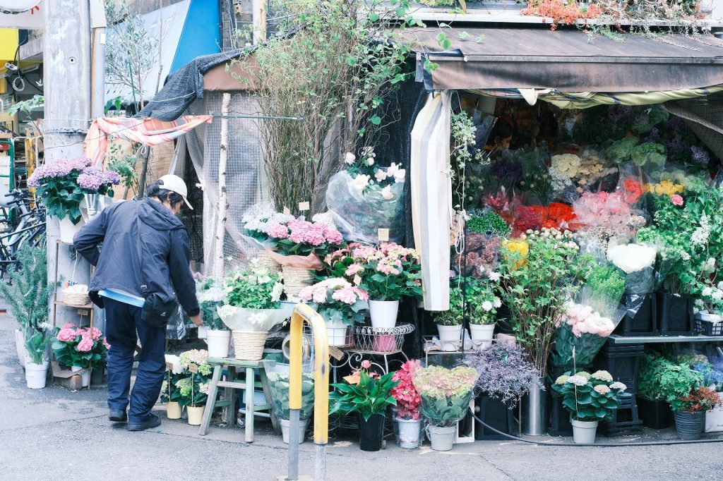 花屋の写真